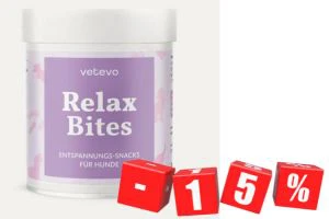 Relax Bites beruhigen Hunde bei Angst & Stress